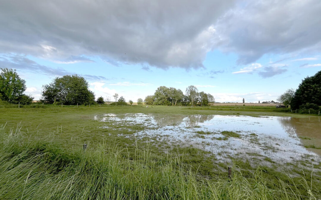 Dégâts suite aux fortes averses orageuses