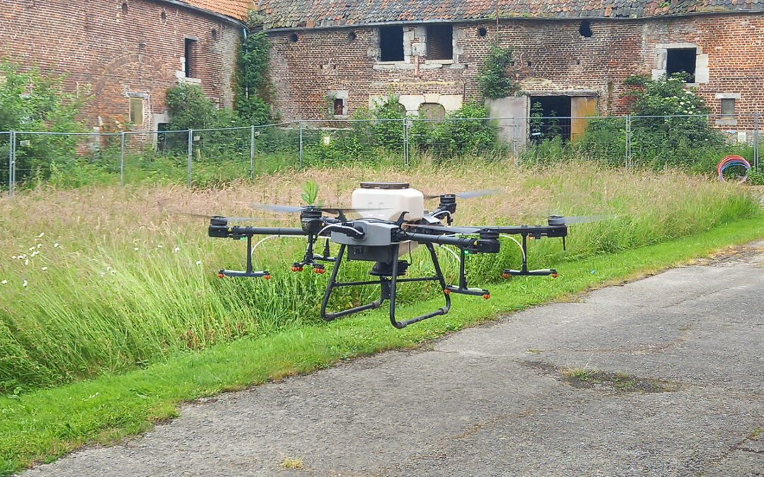 Des drones pour semer ses couverts