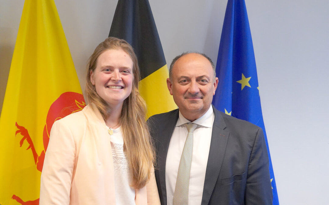 La joyeuse entrée de la Ministre Dalcq