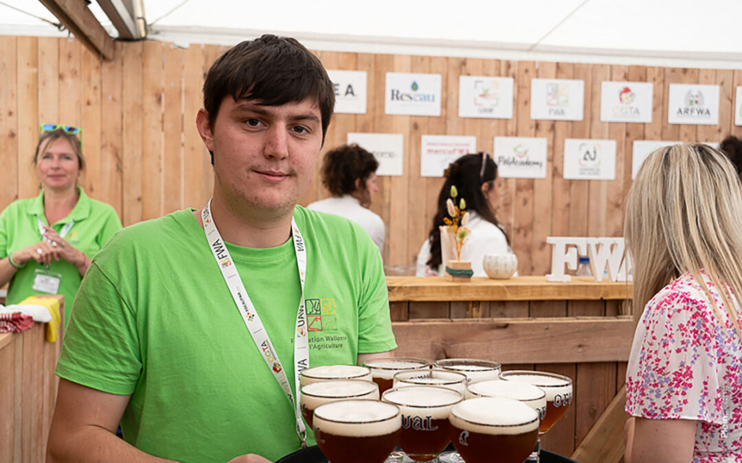 Un Français à la découverte de la foire de Libramont