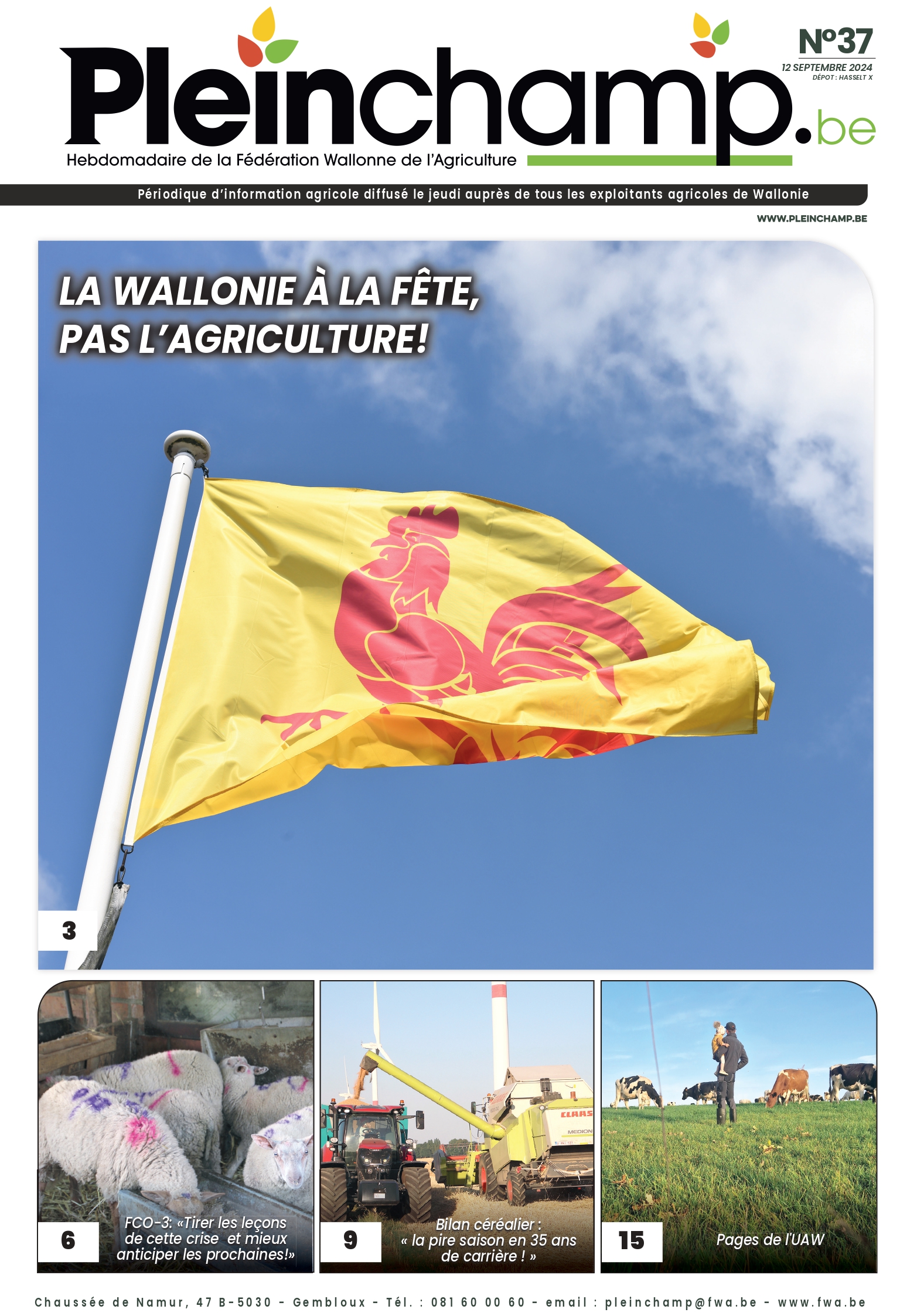 Une du Pleinchamp N°37